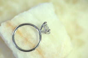 2.09ct Cushion Lab Diamond Engagement Ring