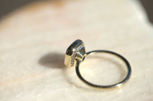 3.02CT Cushion Lab Diamond Bezel Set Engagement Ring