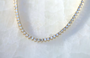 5.9ctw Lab Diamond Tennis Necklace