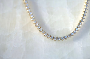5.9ctw Lab Diamond Tennis Necklace
