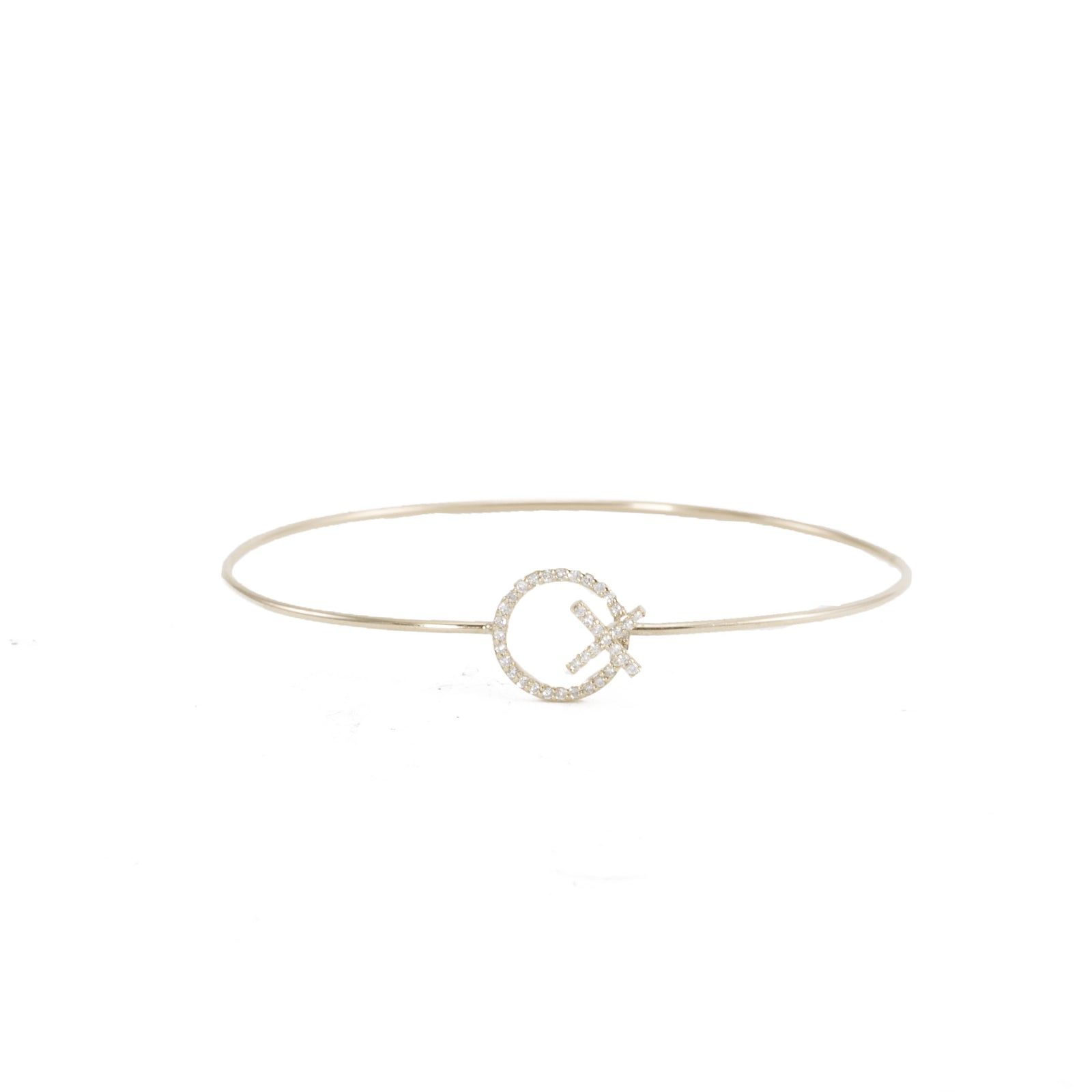 XO Diamond Cuff