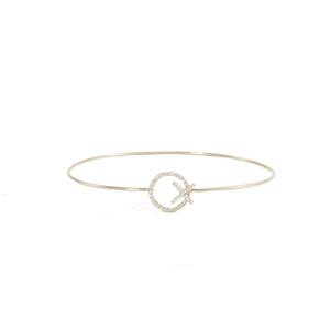 XO Diamond Cuff