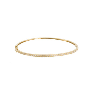 Diamond Pave Bangle Bracelet