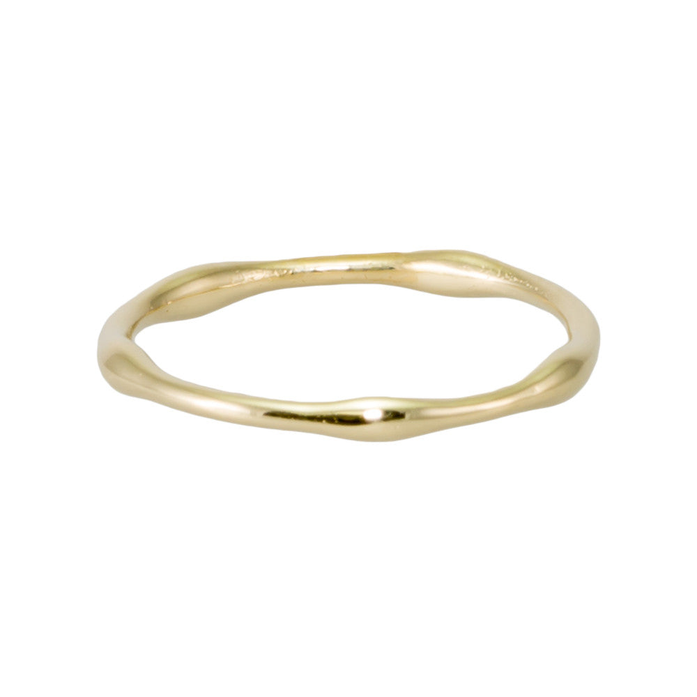 Wave Band Ring