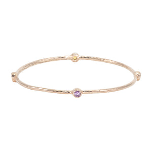 Sapphire Bangle Bracelet