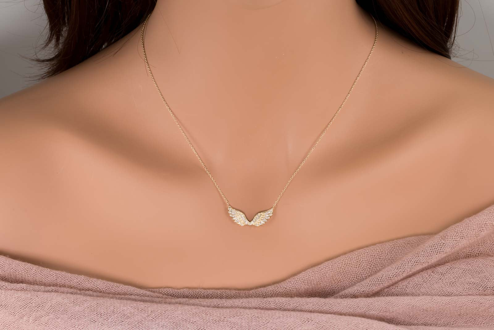 Wings Diamond Necklace