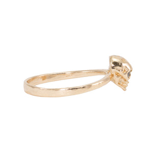 Skull Diamond Ring