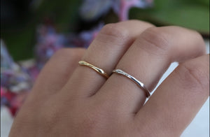 Wave Band Ring