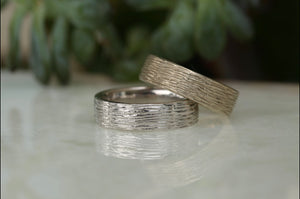 Men's Textured Band - 6.5mm