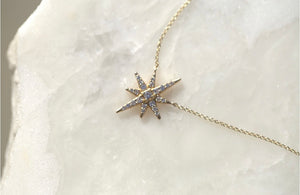 North Star Diamond Necklace