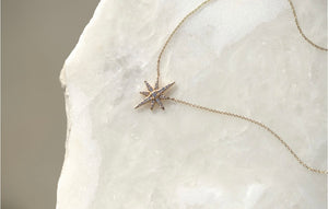 North Star Diamond Necklace