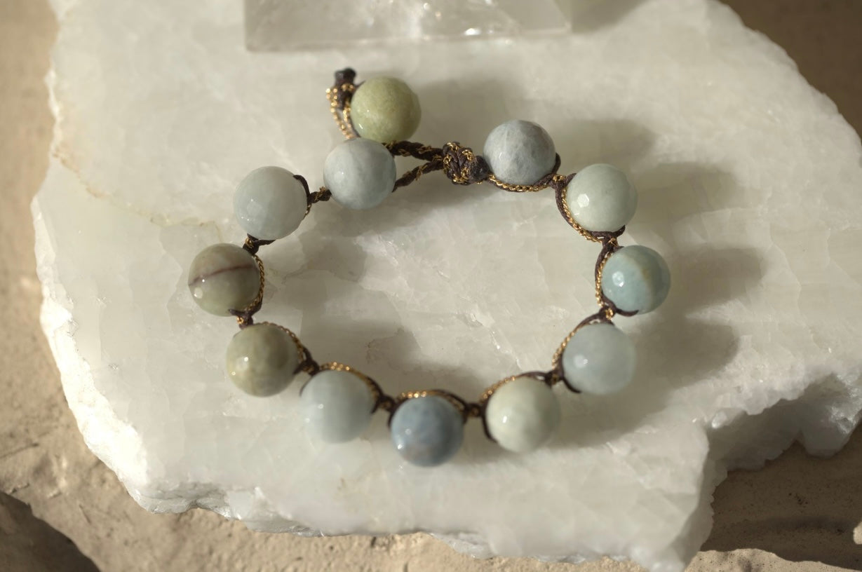 Aqua Marine Love Bracelet