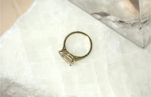 Pear Lab Diamond Split Band Ring