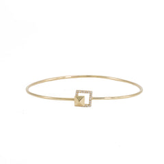 買い保障できる Bangle Diamond & Pyramid Bracelet Musti by - アクセサリー