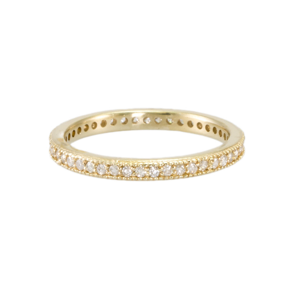 Pave Diamond Eternity Ring