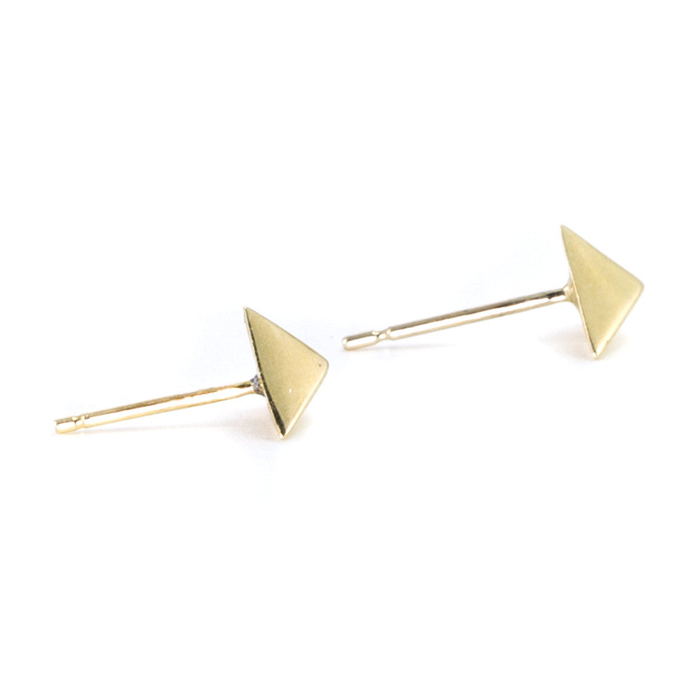 Pyramid Stud Earrings