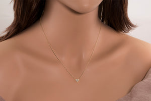 Baby Heart Diamond Necklace