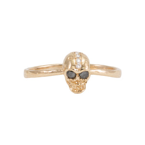 Skull Diamond Ring
