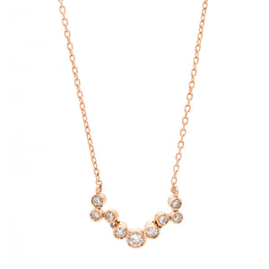 Bubble Diamond Necklace