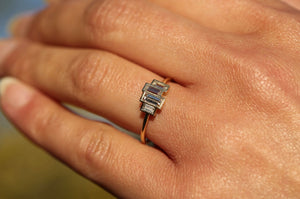Love Baguettes Diamond Ring