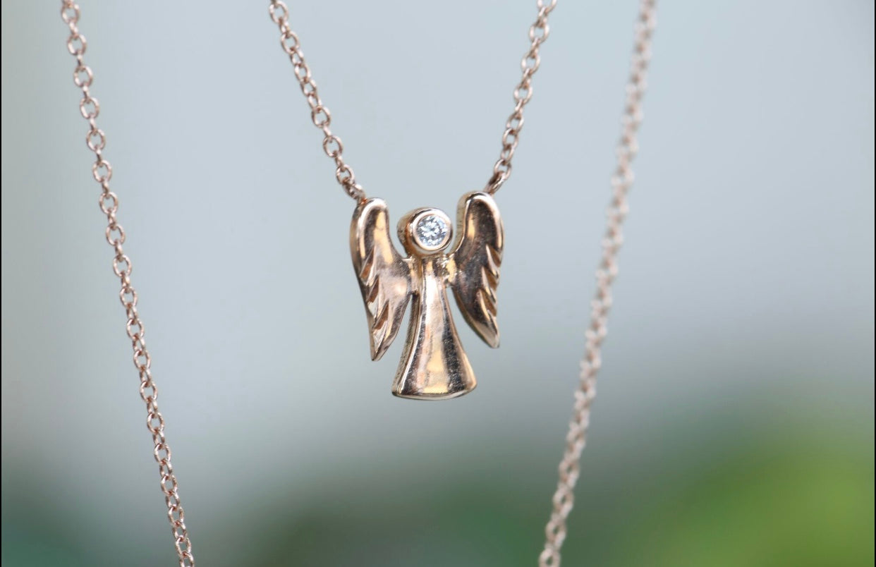 Angel Diamond Necklace